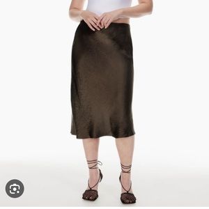 Babaton Satin Skirt